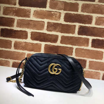 GUCCI Velvet Black Bag Bagsaa