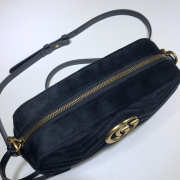 GUCCI Velvet Black Bag Bagsaa - 2