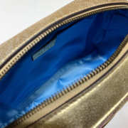 Gucci Original Gold with Purple Handbag Bagsaa - 2