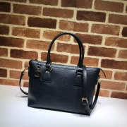 Gucci Calfskin Black Handbag - 1