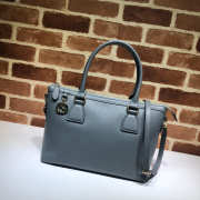  Gucci Calfskin Light Blue Handbag - 1