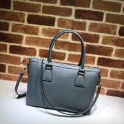  Gucci Calfskin Light Blue Handbag - 2