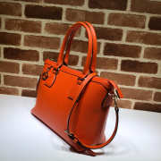 Gucci Calfskin Orange Handbag - 2