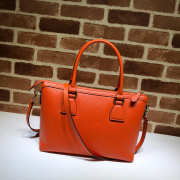 Gucci Calfskin Orange Handbag - 3