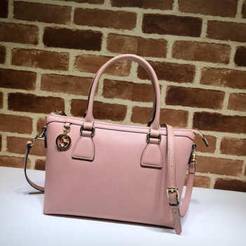 Gucci Calfskin Pink Handbag