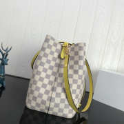 Louis Vuitton NEONOE Handbag Monogram Canvas Calfskin Bucket Yellow bag - 5