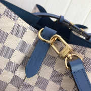 Louis Vuitton NEONOE Handbag Monogram Canvas Calfskin Bucket Blue bag - 2