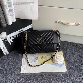 Chanel Original Lambskin Flip Bag with Black Bagsaa