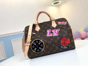 LV Speedy Monogram Handbag 30cm N43989 Bagsaa