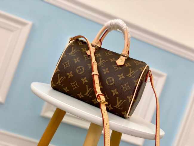 Louis Vuitton Mini Monogram Nano Speedy M61251 20cm Bagsaa - 1