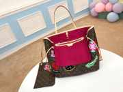 Louis Vuitton Neverfull M43988 Hot Pink Interrior Bagsaa - 5