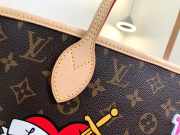 Louis Vuitton Neverfull M43988 Hot Pink Interrior Bagsaa - 3