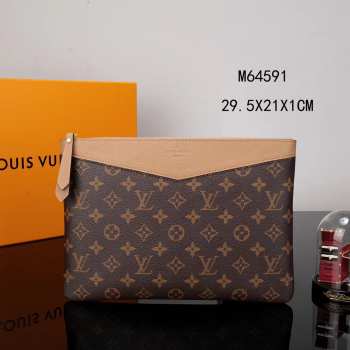 Louis Vuitton Monogram Canvas Daily Pouch Sesame M64591