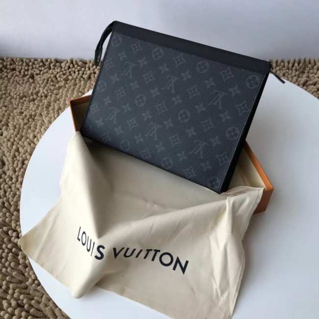 Louis Vuitton toiletry pouch Monogram Black bag M41692 Bagsaa - 1