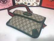 Gucci Supreme belt bag Green 493930  - 5