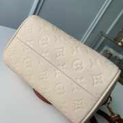 Louis Vuitton embossed leather Speedy 20 Handbag Bgasaa - 5