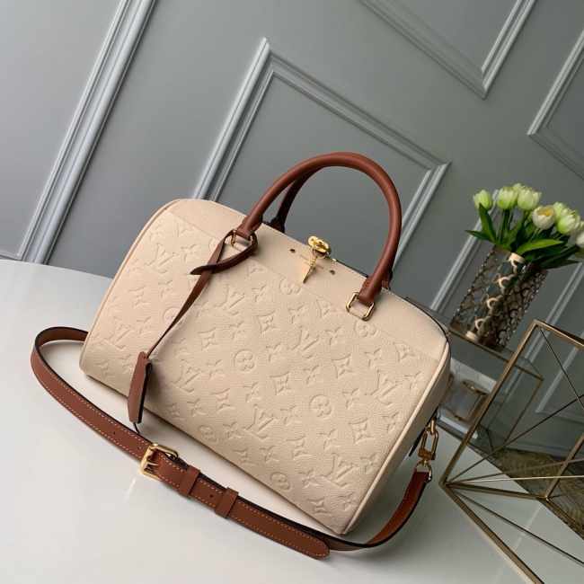 Louis Vuitton embossed leather Speedy 25 Handbag Bgasaa - 1