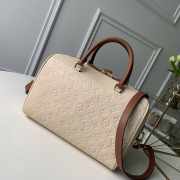 Louis Vuitton embossed leather Speedy 25 Handbag Bgasaa - 4