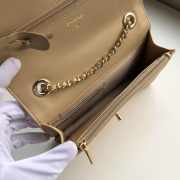 Chanel Lamb skin V-type chain Bag bagsaa - 2