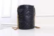 Gucci Marmont mini bucket Black bag 575163 bagsaa - 4