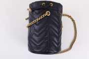 Gucci Marmont mini bucket Black bag 575163 bagsaa - 3