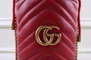 Gucci Marmont mini bucket Red bag 575163 bagsaa - 3