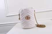 Gucci Marmont mini bucket White bag 575163 bagsaa - 1