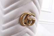 Gucci Marmont mini bucket White bag 575163 bagsaa - 2