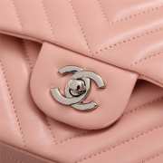 Chanel 25cm CF1112 Lambskin Pink Bagsaa - 6