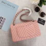 Chanel 25cm CF1112 Lambskin Pink Bagsaa - 3