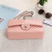 Chanel 25cm CF1112 Lambskin Pink Bagsaa - 2