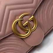 Gucci Marmont medium matelassé shoulder bag 443496 Bagsaa - 2