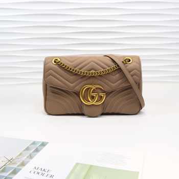 Gucci Marmont medium matelassé shoulder bag 443496