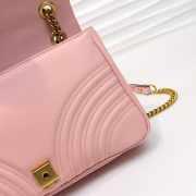 Gucci Marmont medium matelassé shoulder Pink bag 443496 - 6