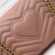 Gucci Marmont small matelassé shoulder bag 26cm 443497 Bagsaa - 3