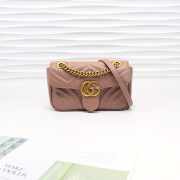 Gucci Marmont Mini Matelassé Shoulder Bag 23cm 446744 Bagsaa - 1