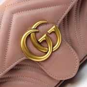 Gucci Marmont Mini Matelassé Shoulder Bag 23cm 446744 Bagsaa - 5