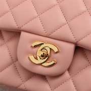 Chanel Flap Bag 25cm Pink Gold Hardware Bagsaa - 3