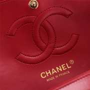 Chanel Flap Bag 25cm Red Gold Hardware Bagsaa - 3