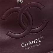 Chanel Flap Bag 25cm Wine Red Gold Hardware Bagsaa - 3