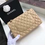 Chanel Flap Bag 25cm Apricot Gold Hardware Bagsaa - 5