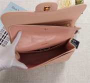 Chanel Flap Bag 1113 30cm Cavier Pink Gold Hardware - 6