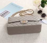 Chanel Flap Bag 1113 30cm Cavier Gray Gold Hardware - 2