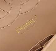 Chanel Flap Bag 1113 30cm Cavier Apricot Gold Hardware - 3