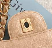 Chanel Flap Bag 1113 30cm Cavier Apricot Gold Hardware - 5