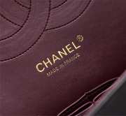 Chanel Flap Bag 1113 30cm Lambskin Black Gold Hardware - 3