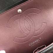 Chanel Bag 25cm Black with Silver Hardware Bagsaa - 2