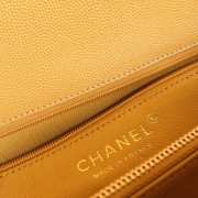 Chanel Coco Handle Gold Caviar Yellow 28 cm - 2