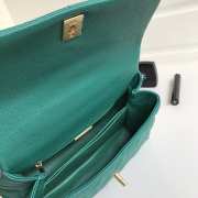 Chanel Coco Handle Gold Caviar Light Green 24 cm - 2