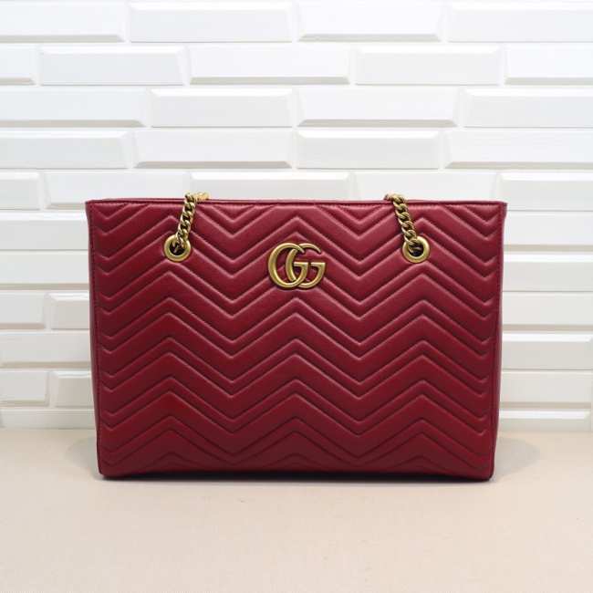 Gucci GG Marmont matelassé medium tote Red 524578 - 1